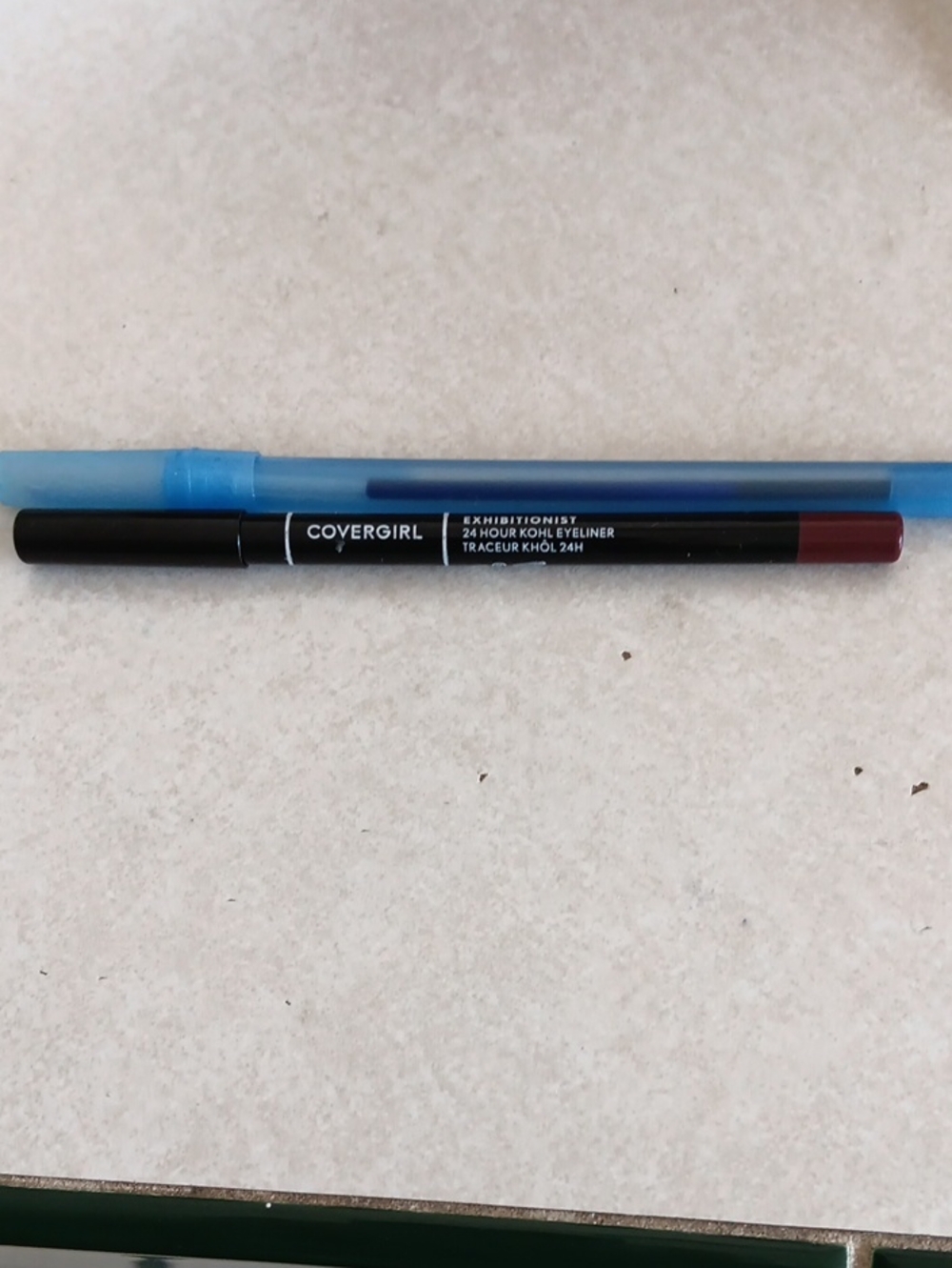 COVERGIRL Kohl Eyeliner Pencil in Deep Burgundy and Black